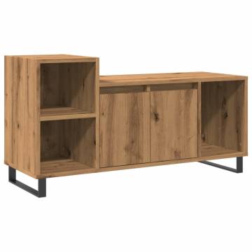  TV Cabinet Artisan Oak 100x35x55 cm Engineered Wood