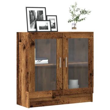  Book Cabinet Old Wood 82.5x30.5x80 cm Engineered Wood