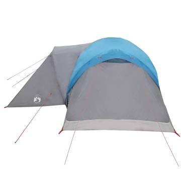  Family Tent Dome 6-Person Blue Waterproof