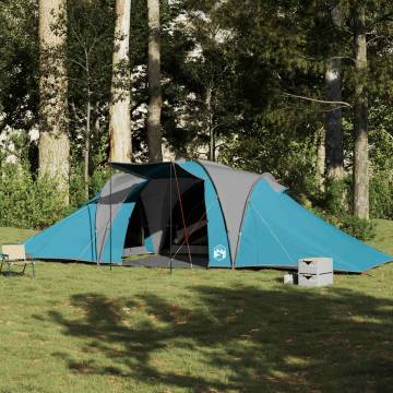  Family Tent Dome 6-Person Blue Waterproof