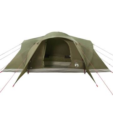  Family Tent Dome 6-Person Olive Green Waterproof