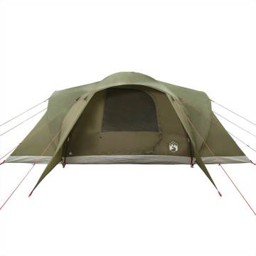  Family Tent Dome 6-Person Olive Green Waterproof