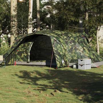  Family Tent Dome 6-Person Camouflage Waterproof