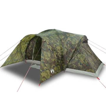  Family Tent Dome 6-Person Camouflage Waterproof