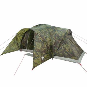  Family Tent Dome 6-Person Camouflage Waterproof