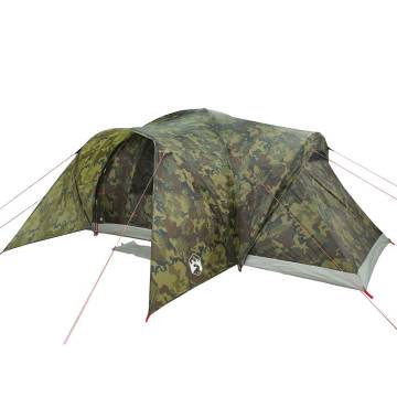  Family Tent Dome 6-Person Camouflage Waterproof