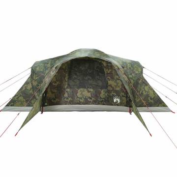  Family Tent Dome 6-Person Camouflage Waterproof