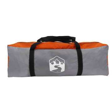  Car Tent Grey and Orange Waterproof