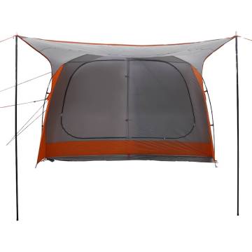  Car Tent Grey and Orange Waterproof