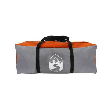  Car Tent Grey and Orange Waterproof