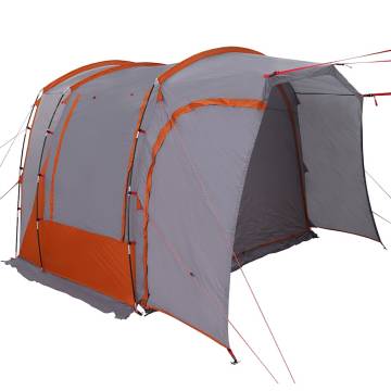  Car Tent 4-Person Grey and Orange Waterproof