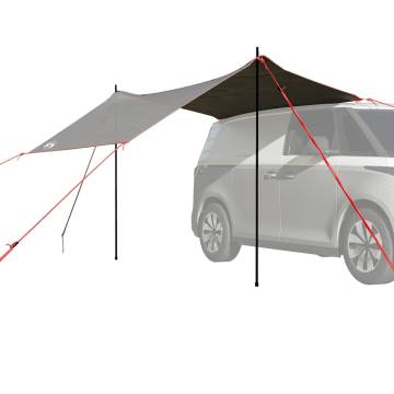  Car Tent Grey and Orange Waterproof