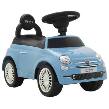  Ride-on Car Fiat 500 Blue