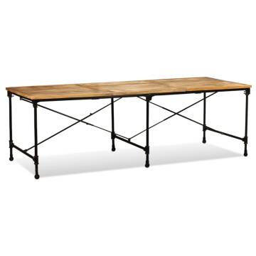  Dining Table Solid Mango Wood 240 cm