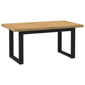  Dining Table NOAIN U-Shaped Legs 160x90x75 cm Solid Wood Pine