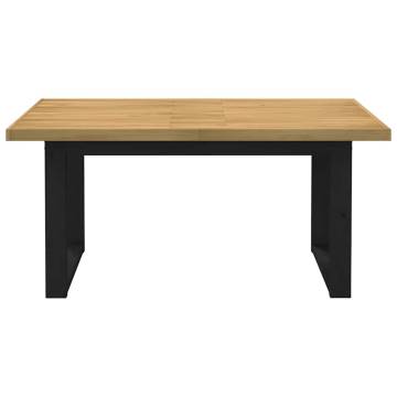  Dining Table NOAIN U-Shaped Legs 160x90x75 cm Solid Wood Pine