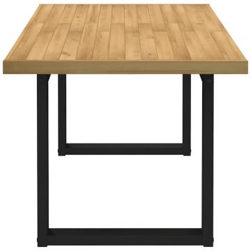  Dining Table NOAIN U-Shaped Legs 160x90x75 cm Solid Wood Pine