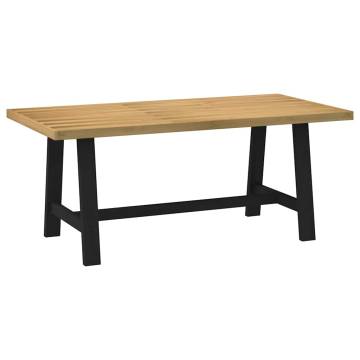  Dining Table NOAIN A-Shaped Legs 180x90x75 cm Solid Wood Pine