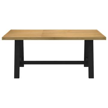  Dining Table NOAIN A-Shaped Legs 180x90x75 cm Solid Wood Pine