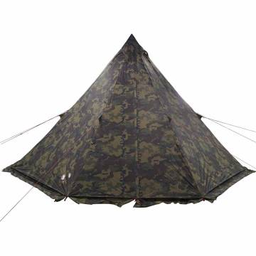  Family Tent Tipi 6-Person Camouflage Waterproof