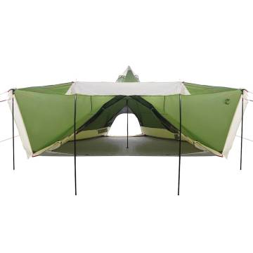  Family Tent Tipi 6-Person Green Waterproof