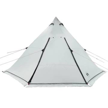  Family Tent Tipi 6-Person White Blackout Fabric Waterproof