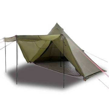  Family Tent Tipi 6-Person Olive Green Waterproof