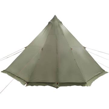  Family Tent Tipi 6-Person Olive Green Waterproof