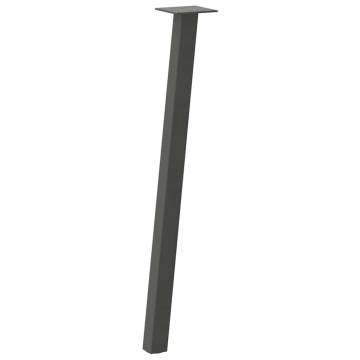  Coffee Table Legs 4 pcs Anthracite 72 cm Steel