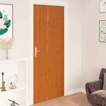 Self-adhesive Door Films 4 pcs Light Oak 210x90 cm PVC