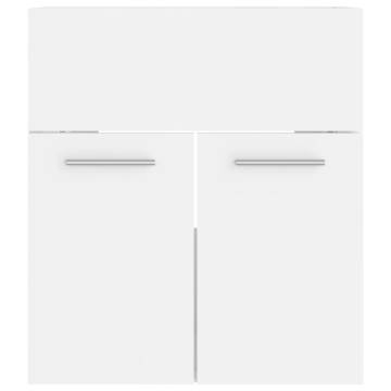 Sink Cabinet White 41x38.5x46 cm Engineered Wood