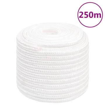 Boat Rope Full White 16 mm 250 m Polypropylene