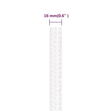 Boat Rope Full White 16 mm 250 m Polypropylene