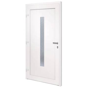 Front Door Anthracite 108x200 cm PVC