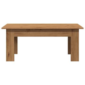  Coffee Table Artisan Oak 100x60x42 cm Engineered Wood