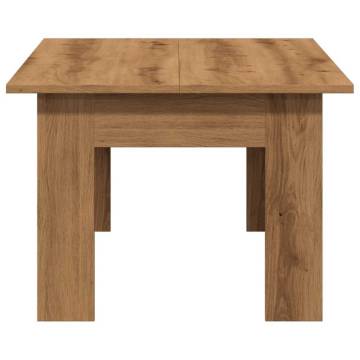  Coffee Table Artisan Oak 100x60x42 cm Engineered Wood