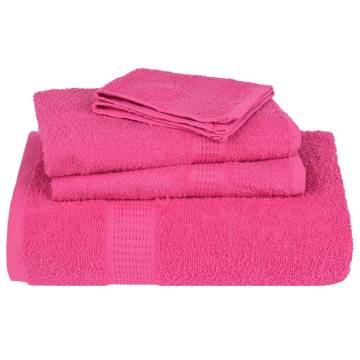  Guest Towels 2 pcs Pink 30x50 cm 360 gsm 100% Cotton