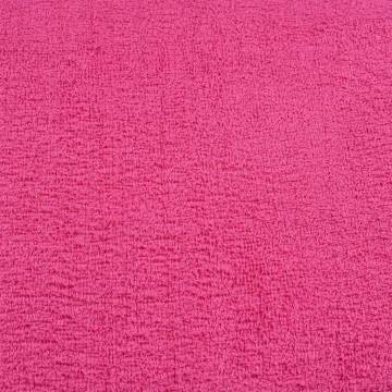  Sauna Towels 2 pcs Pink 80x200 cm 360 gsm 100% Cotton