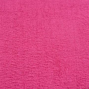  Bath Towels 10 pcs Pink 100x150 cm 360 gsm 100% Cotton