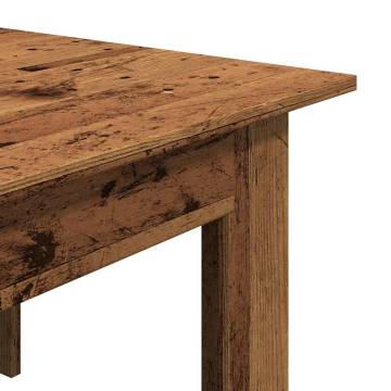  Coffee Table Old Wood 100x60x42 cm Engineered Wood