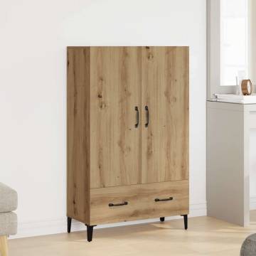  Highboard Artisan Oak 70x31x115 cm Engineered Wood