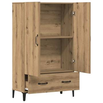  Highboard Artisan Oak 70x31x115 cm Engineered Wood