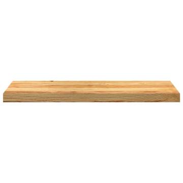  Window Sills 2 pcs Light Brown 80x30x2 cm Solid Wood Oak