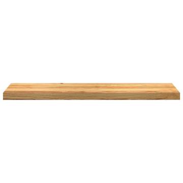  Window Sills 2 pcs Light Brown 100x30x2 cm Solid Wood Oak