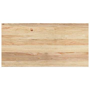  Window Sills 2 pcs Untreated 80x40x2 cm Solid Wood Oak