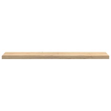  Window Sills 2 pcs Untreated 140x30x2 cm Solid Wood Oak