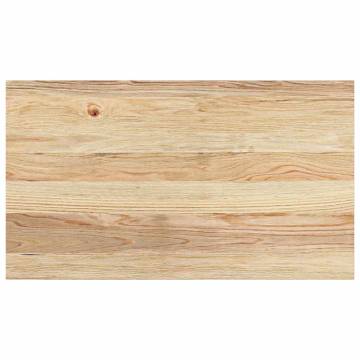  Window Sills 2 pcs Untreated 70x40x2 cm Solid Wood Oak