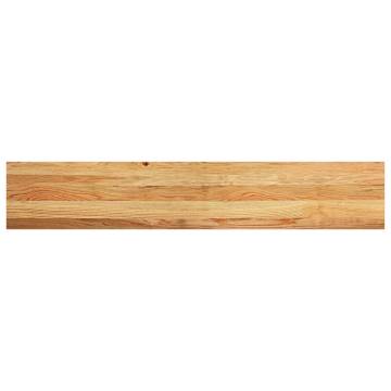  Window Sills 2 pcs Light Brown 140x30x2 cm Solid Wood Oak