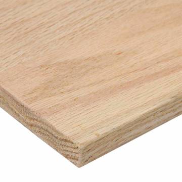  Stair Treads 8 pcs Untreated 80x25x2 cm Solid Wood Oak