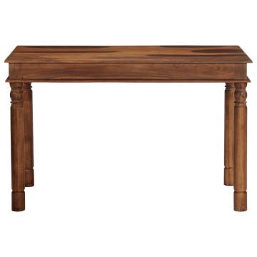  Dining Table 120x60x77 cm Solid Wood Acacia